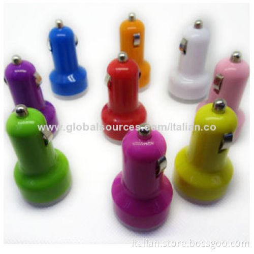 5V 2100mA USB mini car charger